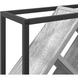  Rack za vino Sivi Sonoma Iverica Mali Pravokutni Moderni | shoptok.hr