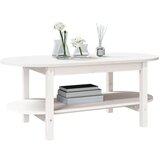  Klubska mizica bela 110x55x45 trdna borovina, (20711321) | Shoptok.si