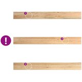  Prozorske klupice 2 kom 140x15x2 cm netretirane masivne hrast | shoptok.hr