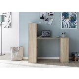 MID.YOU pisalna miza leseni material hrast sonoma | Shoptok.si