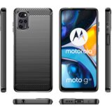 Techsuit Carbon Silicone maska za Motorola Moto G22 | shoptok.hr