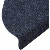 Samoljepljivi otirači za stepenice 15 kom 56x17x3 cm plavi | shoptok.hr