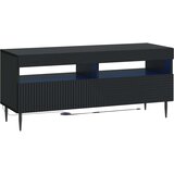  3-dijelni LED TV kabinet Crna Konstruirano drvo | shoptok.hr