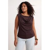 Trendyol ženska bluza Tbbss26Af00190, braon | Eponuda.com