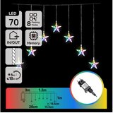 Aigostar LED spoljašnja božićna girlanda 70xLED/8 funkcija 4,2x1m IP44 višebojno Cene