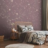  Foto tapeta - Night Sky - Artistic Constellations and Stars in Pastel Shades 500x350 Standard | shoptok.hr