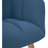  Stolica za opuštanje plava od tkanine | shoptok.hr