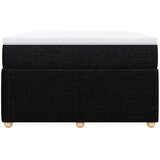  Krevet box spring s madracem crni 120 x 190 cm od tkanine | shoptok.hr