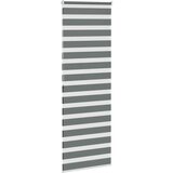vidaXL Zebra senčilo temno sivo 90x200 cm tkanina širina 85,9 cm | Shoptok.si