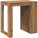 vidaXL Barska miza artisian hrast 102x70x103,5 cm inženirski les | Shoptok.si