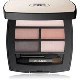 Chanel Les Beiges Eyeshadow Palette paleta senčil za oči odtenek Medium 4.5 g