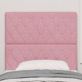  Uzglavlje Ružičasta 100 cm Baršun | shoptok.hr
