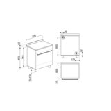Smeg C7GPX9 štedilnik s plinskim kuhališčem | Shoptok.si
