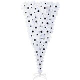  Umjetno božićno drvce s stalakom Bijelo 240 cm PVC i Čelik | shoptok.hr