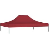 Krov za šator za zabave 4,5 x 3 m bordo 270 g/m² | shoptok.hr