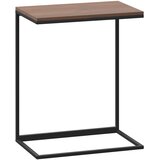 The Living Store Stranska mizica črna 55x35x66 cm konstruiran les - Stranska Mizica, (21421366) | Shoptok.si