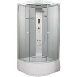 Sanotechnik masažna kompletna tuš kabina z visoko kadjo 90x90x215 PR55 | Shoptok.si