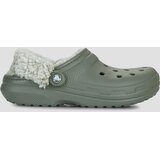 Crocs Cokli Classic Fleece Lined Clog Kaki Cene