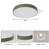  Brilagi - LED plafonsko svetlo POOL LED/36W/230V 3000/4000/6000K 30 cm zeleno | Eponuda.com