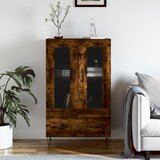 The Living Store Visoka omara dimljeni hrast 69,5x31x115 cm inženirski les - Visoka Omarica, (21428967) Cene