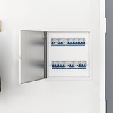 vidaXL Pristupna ploča Bijelo 40 x 40 cm čelik Cijene