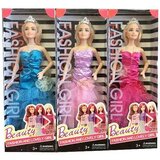 Magic Toys Fashion Girl 30cm velika modna lutka v večerni obleki v treh različicah | Shoptok.si