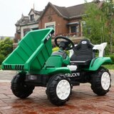 Traktor za decu Model 281 na akumulator sa prikolicom - Zeleni Cene'.'