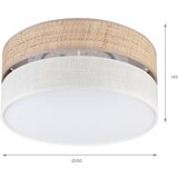  LED plafonsko svetlo SIRJA BOHO LED/20W/230V prečnik 35 cm bež/krem | Eponuda.com
