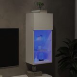 TV ormarići s LED svjetlima 2 kom bijeli 40,5x30x90 cm | shoptok.hr