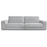 Svijetlo siva baršunasti sofa 276 cm Sierra –