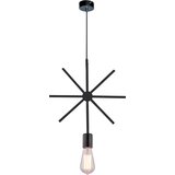 Mitea Lighting M101610 visilica crna zvezda 1xE27 Max.60W/220V | ePonuda.com