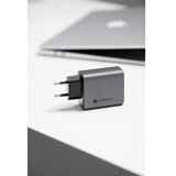 forcell F-Energy GaN mrežni punjač - 65 W s priključcima: 2x USB C i USB A s PD i QC 4.0 punjenjem | shoptok.hr