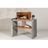 Venture Home modul vanjske kuhinje s ro&amp;scaron;tiljem Velas 90 &amp;times; 120 &amp;times; 60 cm, svijetlosiva Slike