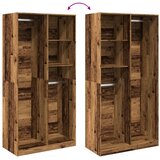  Ormar boja staro drvo 100 x 50 x 200 cm od konstruiranog drva | shoptok.hr