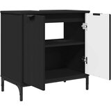  Komplet pohištva za kopalnico 3 pcs Črna 39.5 x 36 x 88 cm, (5000064609) | Shoptok.si