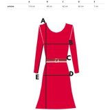 Pri Classic strapless dress flared midi ELISE | shoptok.hr