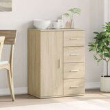 vidaXL Komoda sonoma hrast 59x39x80 cm od konstruiranog drva | shoptok.hr