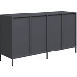  Komoda antracit 135x39x73,5 cm hladno valjani čelik | shoptok.hr