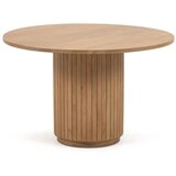 Kave Home Okrogla jedilna miza iz masivnega manga v naravni barvi ø 120 cm Licia – | Shoptok.si