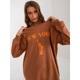 VITON Sweatshirt-VI-BL-3212.15X-brown | Shoptok.si