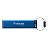 Kingston Technology IronKey Keypad 200 USB izbrisivi memorijski pogon 64 GB USB Tip-A 3.2 Gen 1 (3.1 Gen 1) Plavo | shoptok.hr
