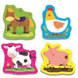 Trefl Puzzle 4u1 Baby farm 36070 - 3/ 4/ 5/ 6 delova | Eponuda.com