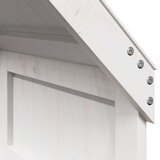 Krov za dječji krevet bijeli 55x84x132 cm masivna borovina | shoptok.hr
