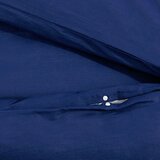  Set posteljine za poplun modri 200x220 cm pamučni | shoptok.hr