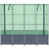  Povišena gredica s pokrovom za staklenik 160 x 40 x 153 cm | shoptok.hr