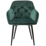 Livetastic Naslanjač Samt, Zelena | Shoptok.si