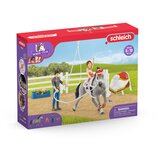 Schleich 42443 - Horse Club - Mijin komplet za voltižiranje | Shoptok.si