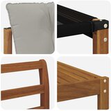 Set vanjskih sofa 6 kom. Prirodna i svjetlosiva | shoptok.hr