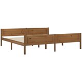  Za krevet od masivne borovine boja meda 200 x 200 cm | shoptok.hr