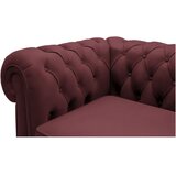 Landscape CHESTERFIELD ZOFA, bordo tekstil | Shoptok.si
